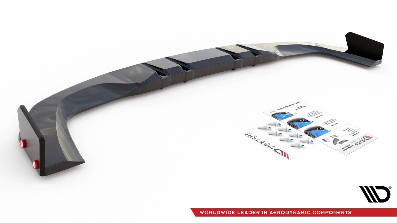 Splitter Trasero + Flaps Aerodinámicos for Mercedes-AMG A 45 S Aero Pack W177 - Imagen 4