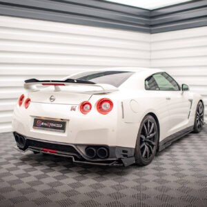 Splitter Trasero + Flaps Aerodinámicos for Nissan GTR R35 Facelift