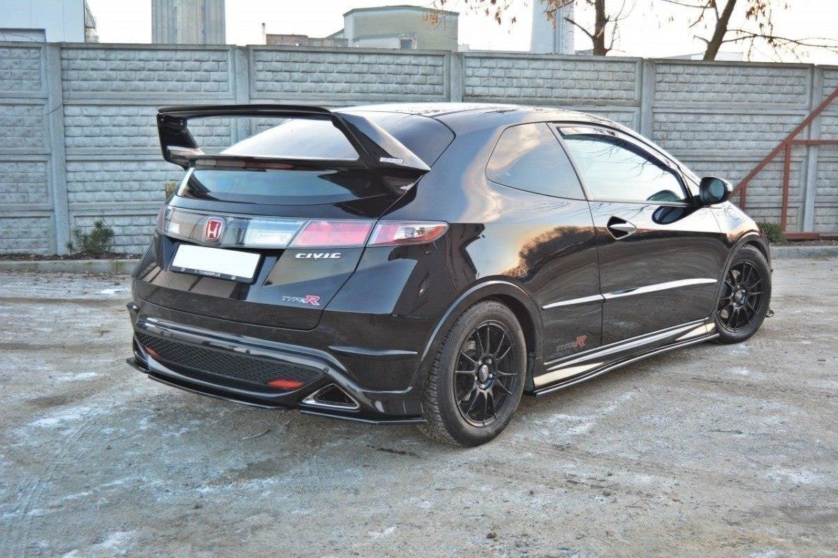 Splitter Trasero Honda Civic Viii Type S/R (without vertical bars) - Imagen 4
