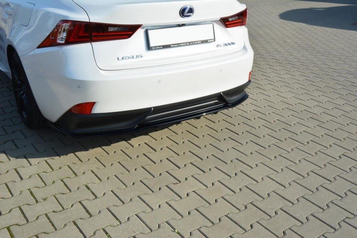 Splitter Trasero Lexus IS Mk3 H (with vertical bars)