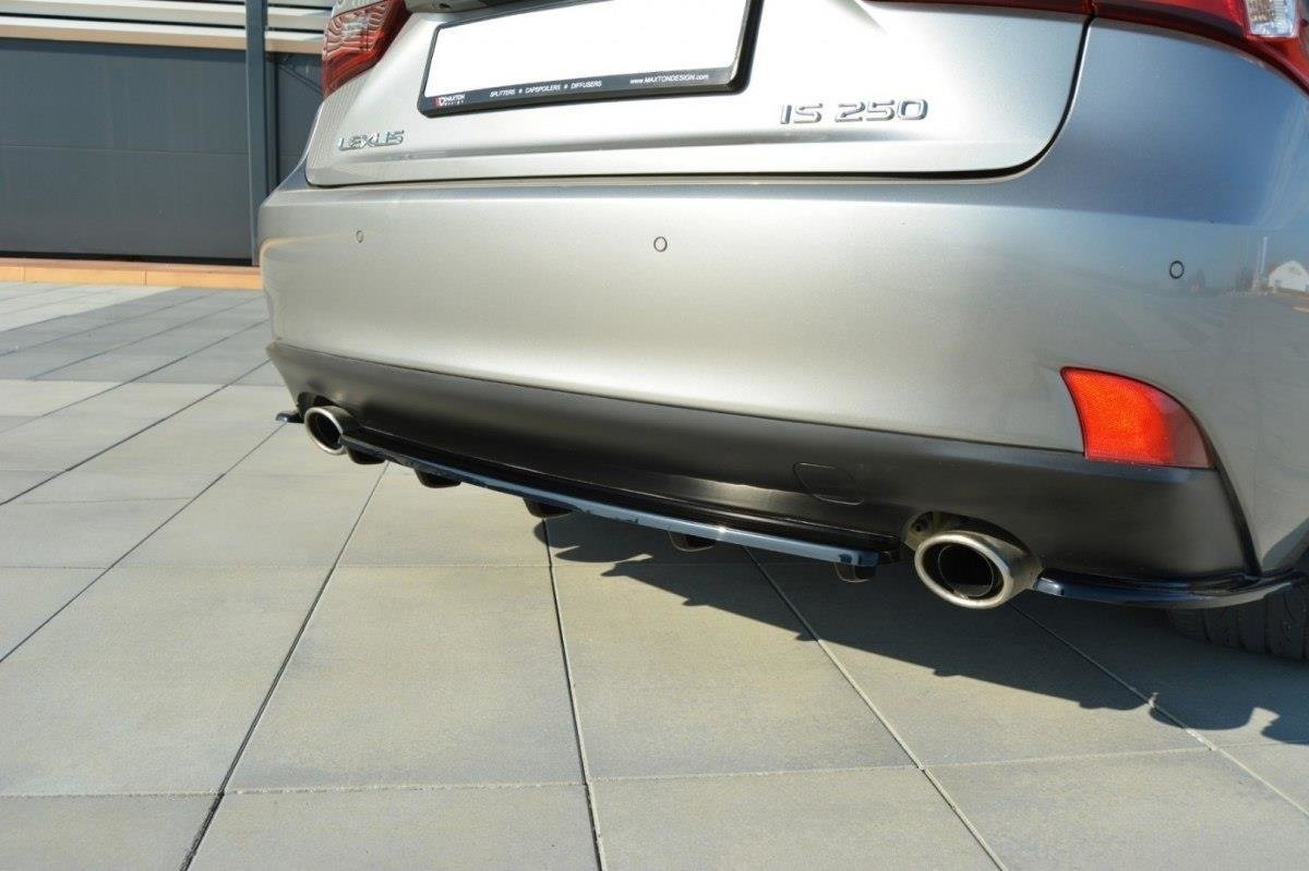 Splitter Trasero Lexus IS Mk3 T (with vertical bars) - Imagen 2