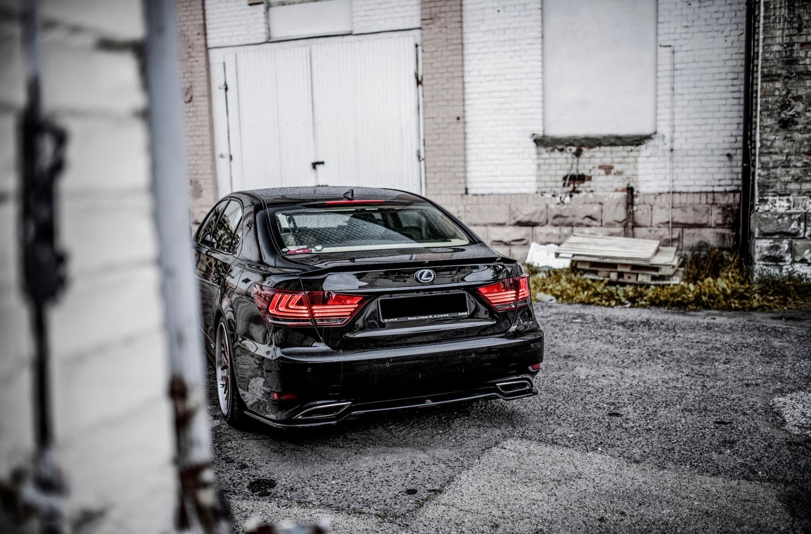 Splitter Trasero Lexus LS Mk4 Facelift - Imagen 5