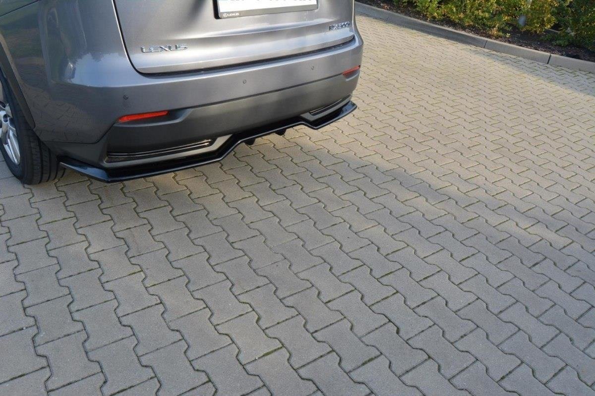 Splitter Trasero Lexus NX Mk1 H (with vertical bars) - Imagen 3
