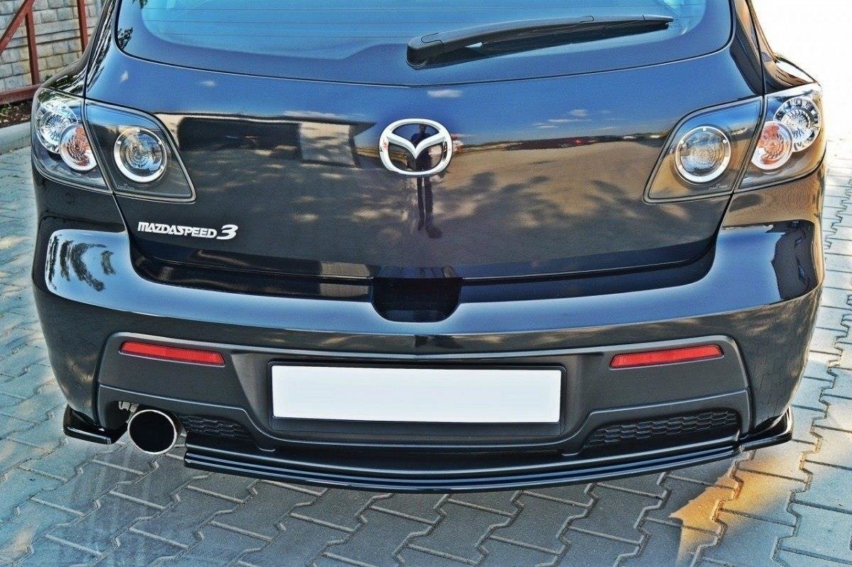 Splitter Trasero Mazda 3 MPS MK1 Preface US-Spec Version (without vertical bars) - Imagen 2