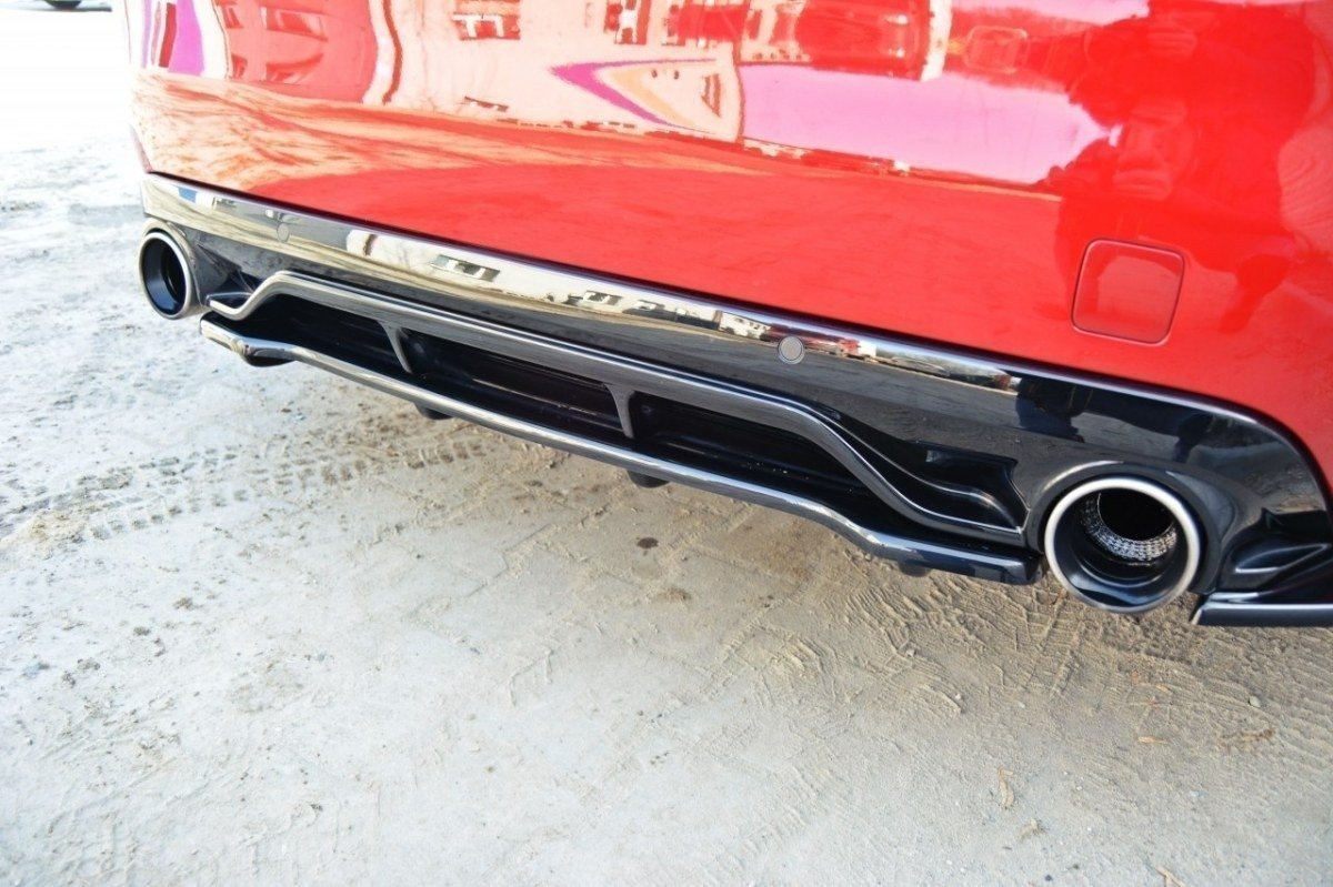 Splitter Trasero Peugeot 308 II GTI (with vertical bars)