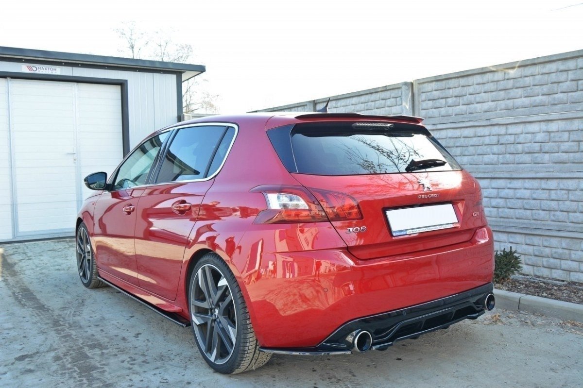 Splitter Trasero Peugeot 308 II GTI (with vertical bars) - Imagen 3