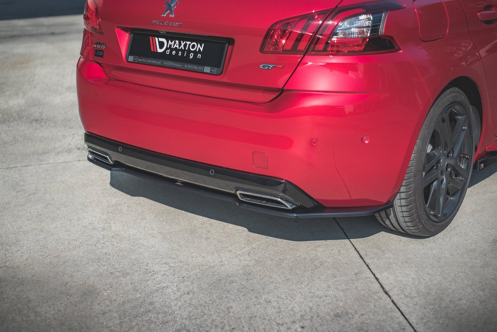 Splitter Trasero Peugeot 308 GT Mk2 Facelift - Imagen 3
