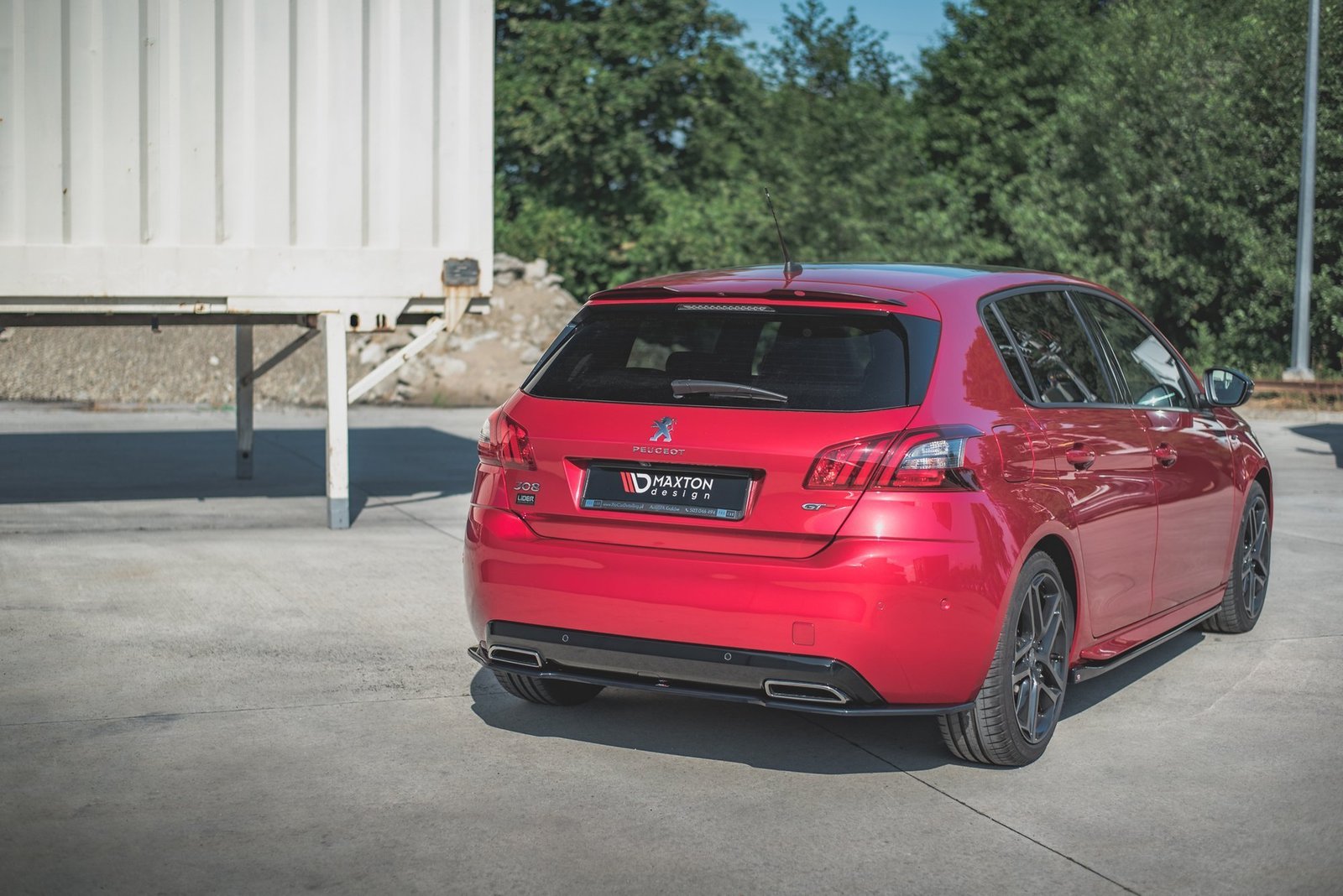 Splitter Trasero Peugeot 308 GT Mk2 Facelift - Imagen 4