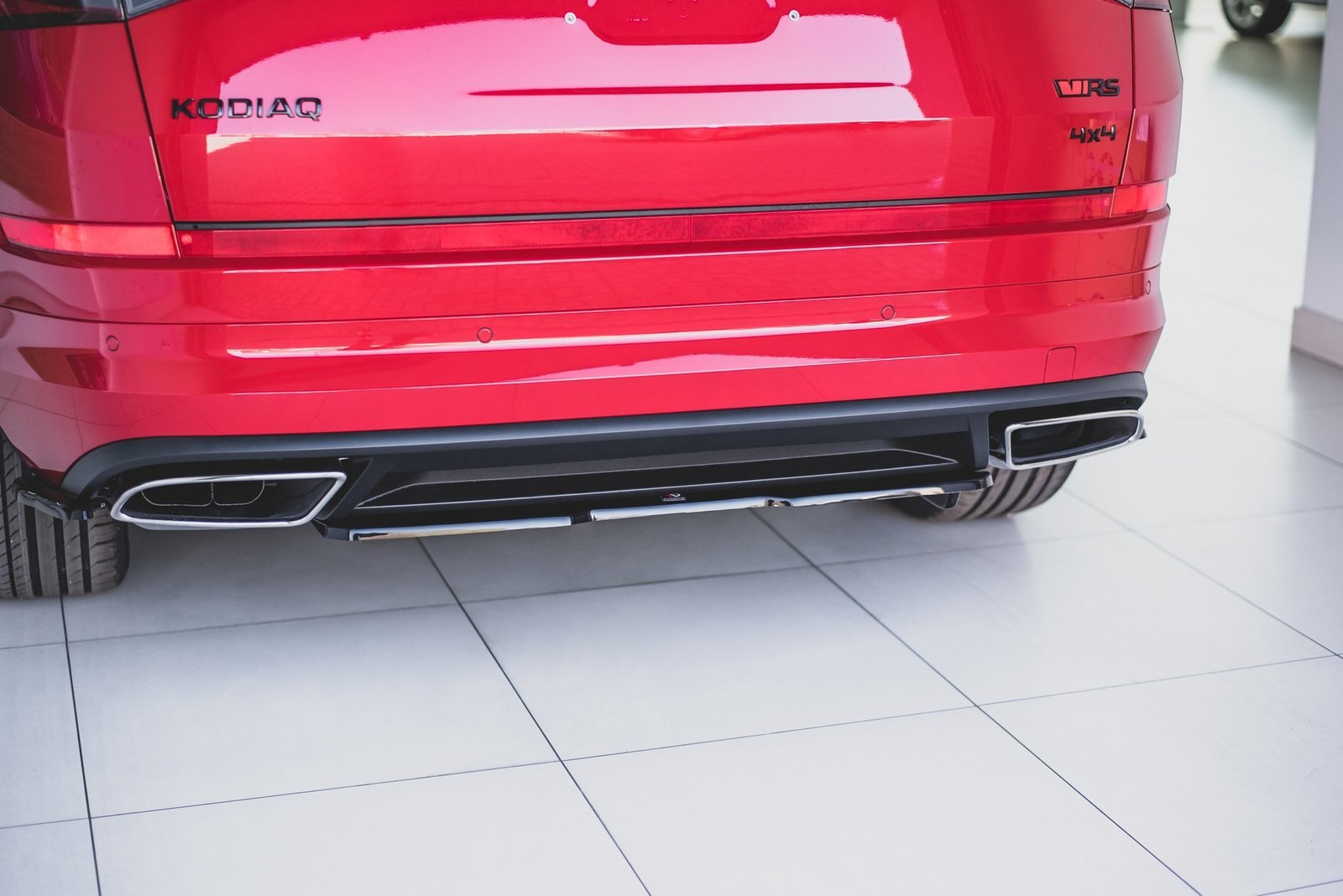 Splitter Trasero Skoda Kodiaq RS Mk1 / Mk1 Facelift