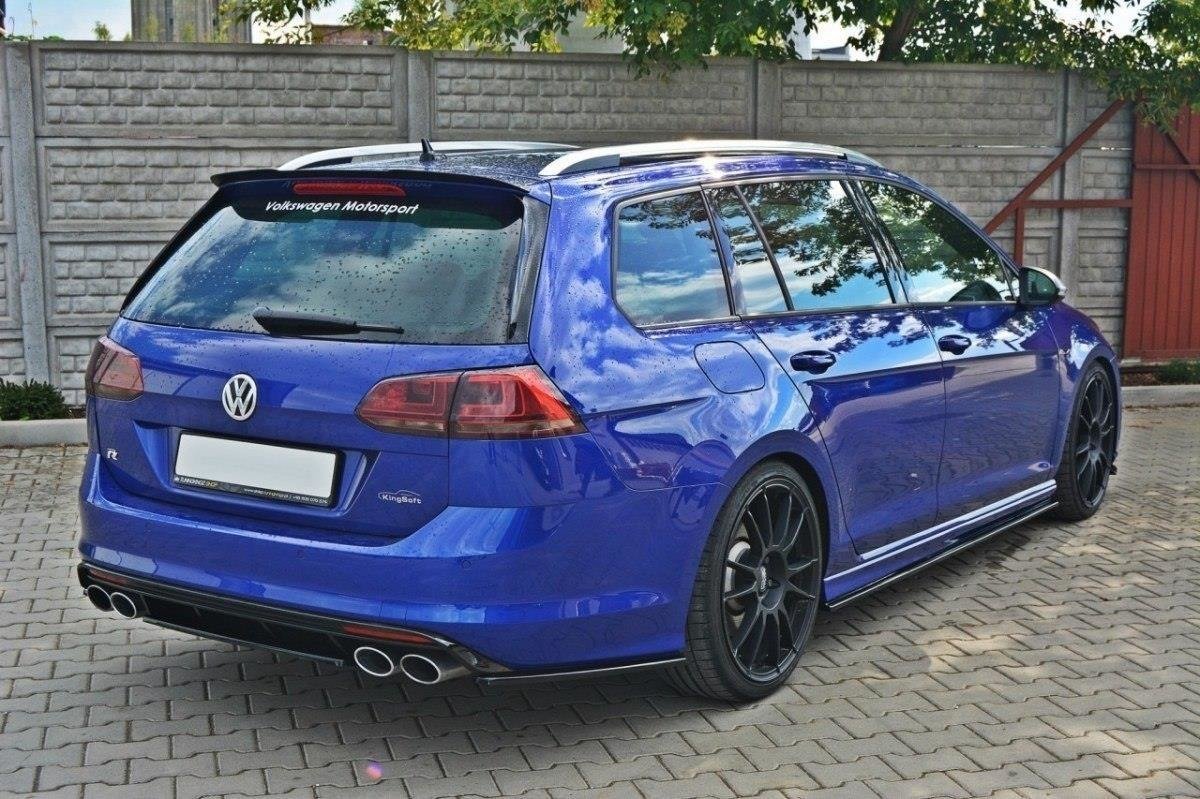 Splitter Trasero VW Golf MK7 R Estate (without a vertical bar) - Imagen 2