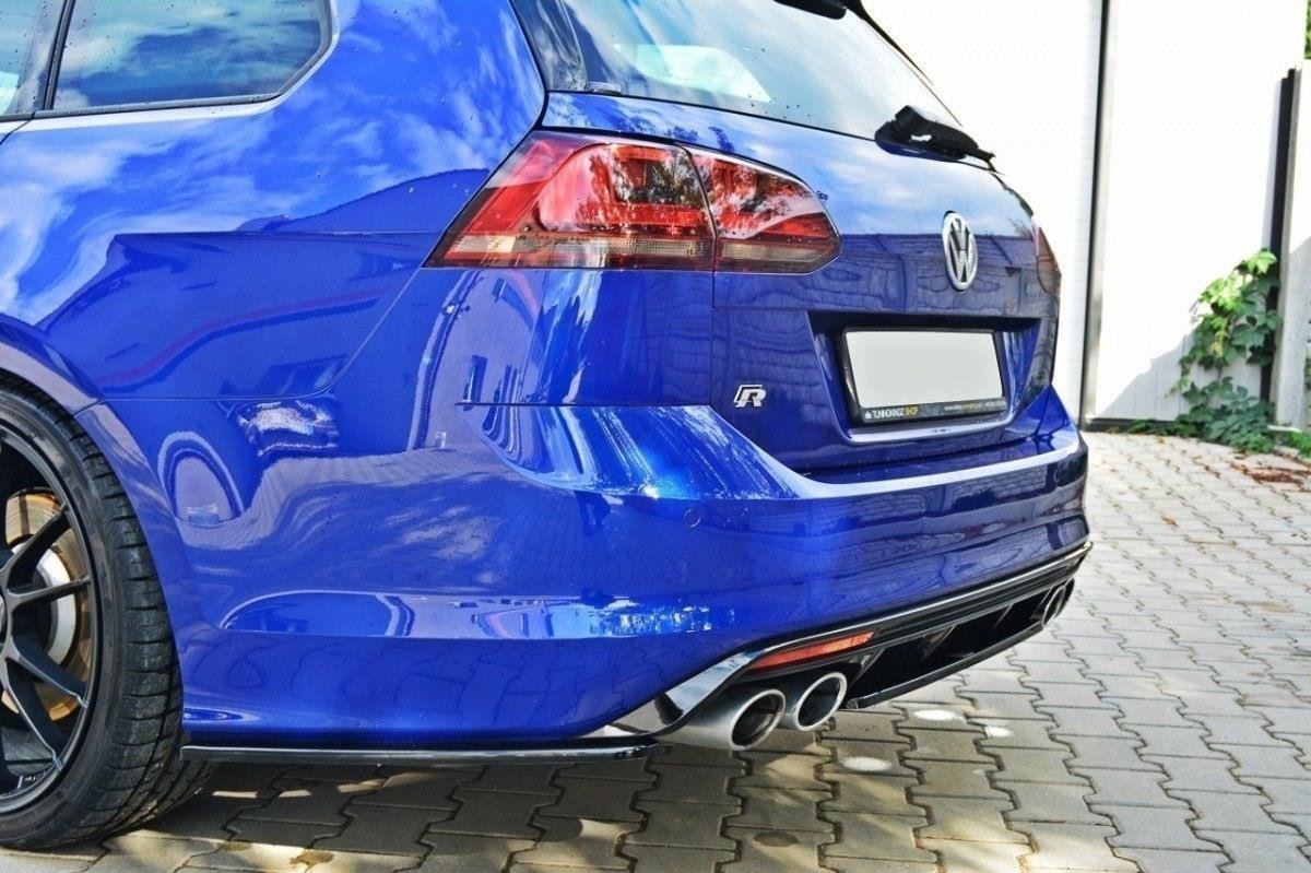 Splitter Trasero VW Golf MK7 R Estate (without a vertical bar) - Imagen 3