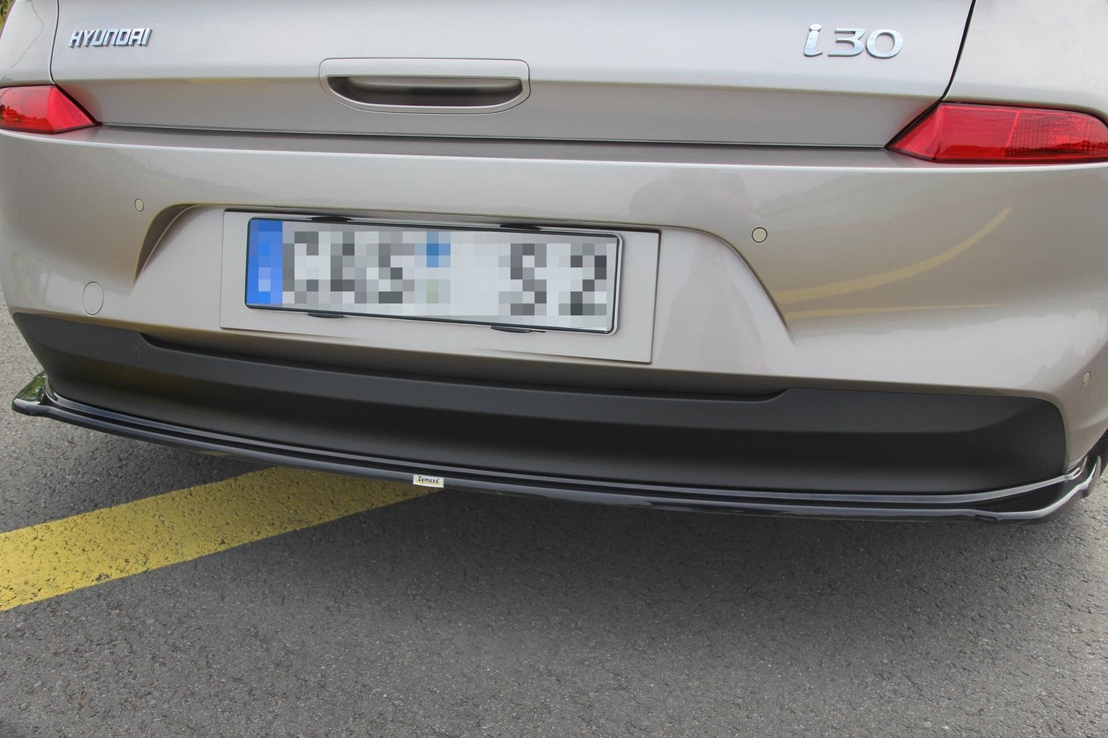 Splitter Trasero (Without Vertical Bars) Hyundai I30 MK3 Hatchback