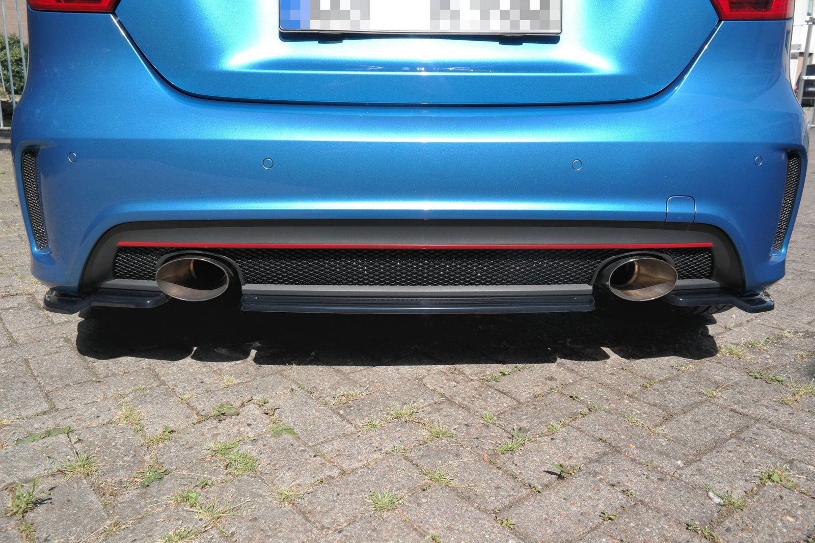 Splitter Trasero (Without Vertical Bars) Mercedes-Benz W176 AMG-Line Preface