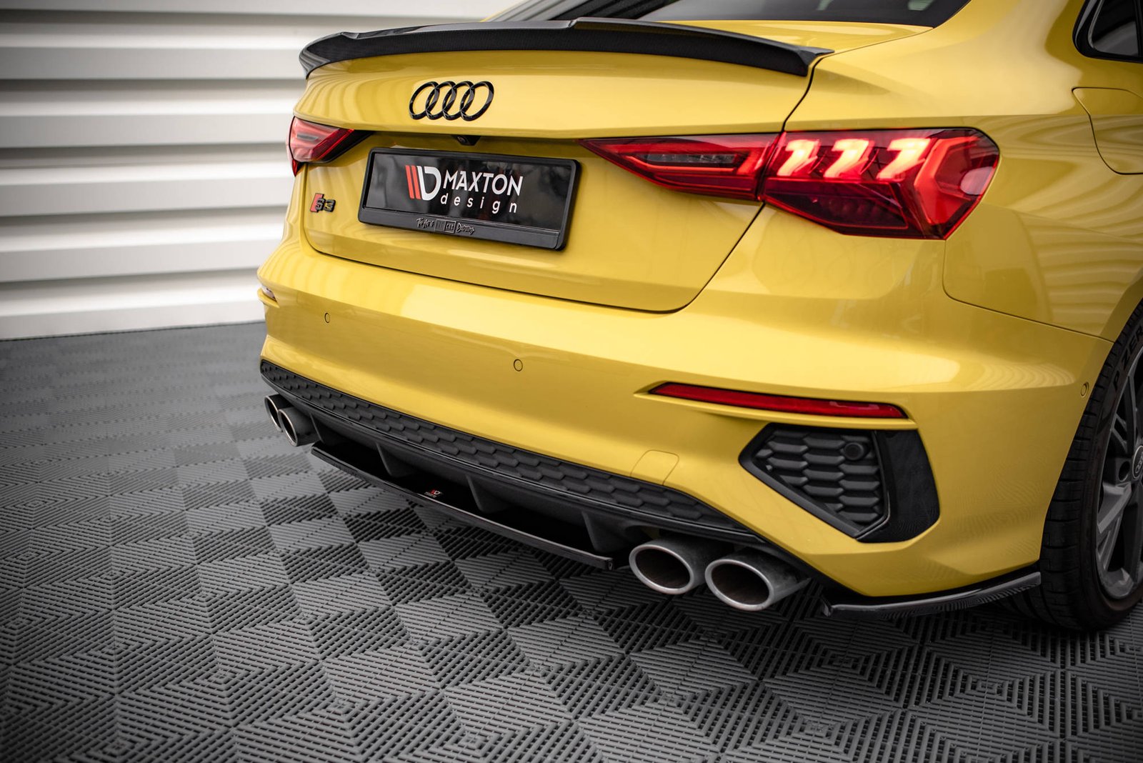 Splitter Trasero for Audi S3 Sedan 8Y - Imagen 2