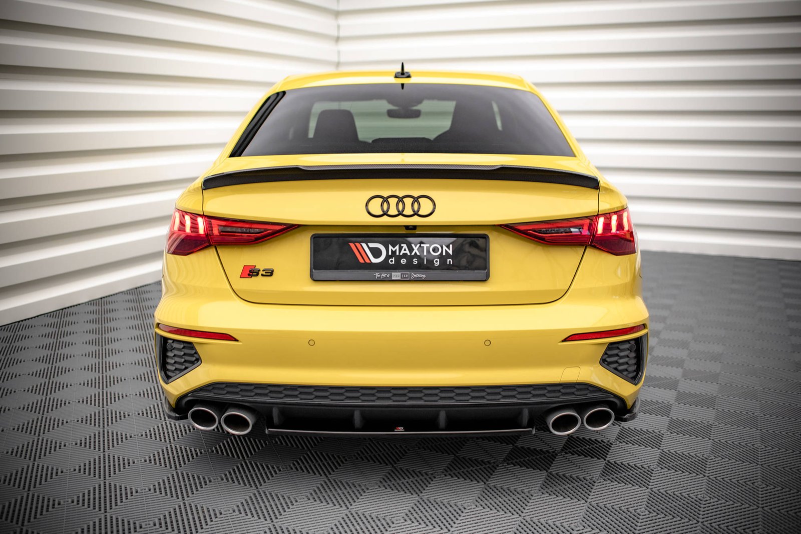 Splitter Trasero for Audi S3 Sedan 8Y