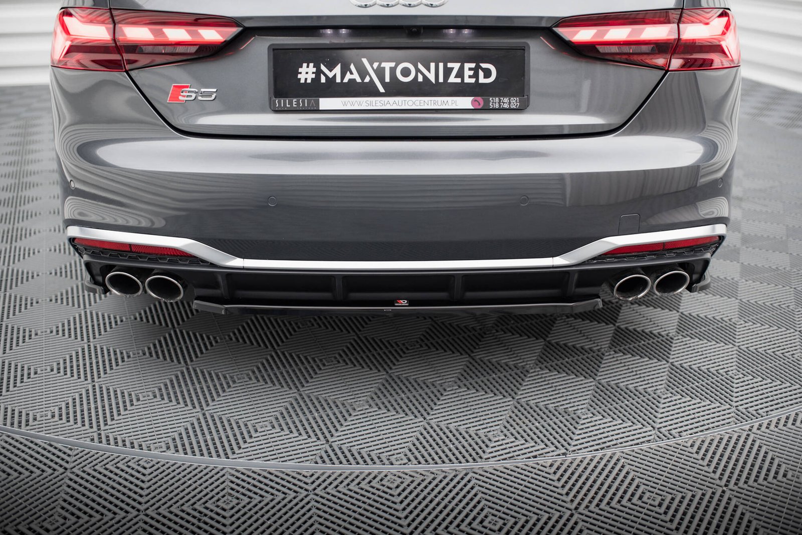 Splitter Trasero for Audi S5 Sportback / Coupe F5 Facelift