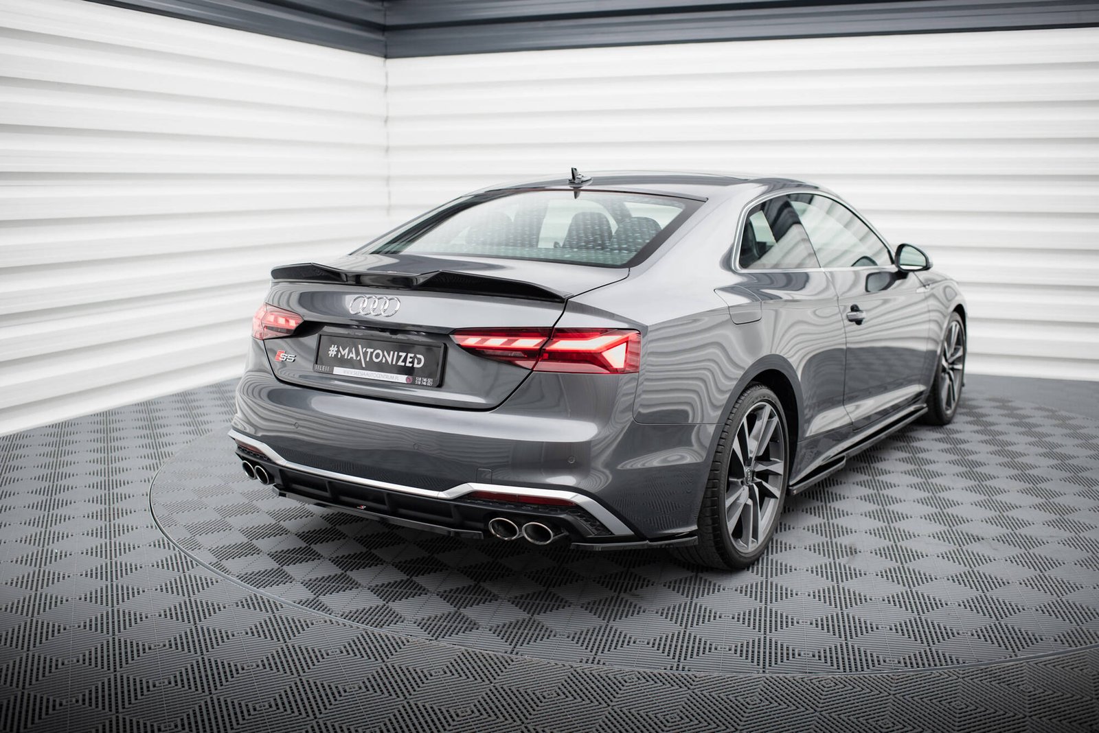 Splitter Trasero for Audi S5 Sportback / Coupe F5 Facelift - Imagen 4