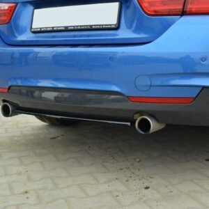 Splitter Trasero for BMW 4 Coupe / Gran Coupe / Cabrio M-Pack F32 / F36 / F33 (without vertical bars)