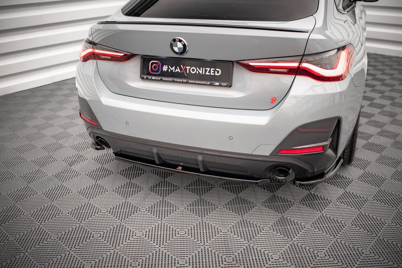 Splitter Trasero for BMW 4 Gran Coupe M-Pack G26 - Imagen 2
