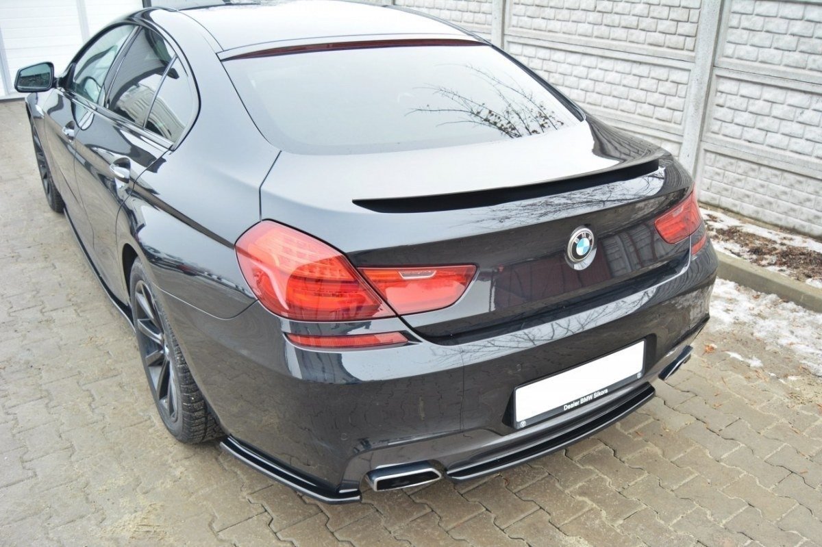 Splitter Trasero for BMW 6 Gran Coupé Mpack (with a vertical bar) - Imagen 2