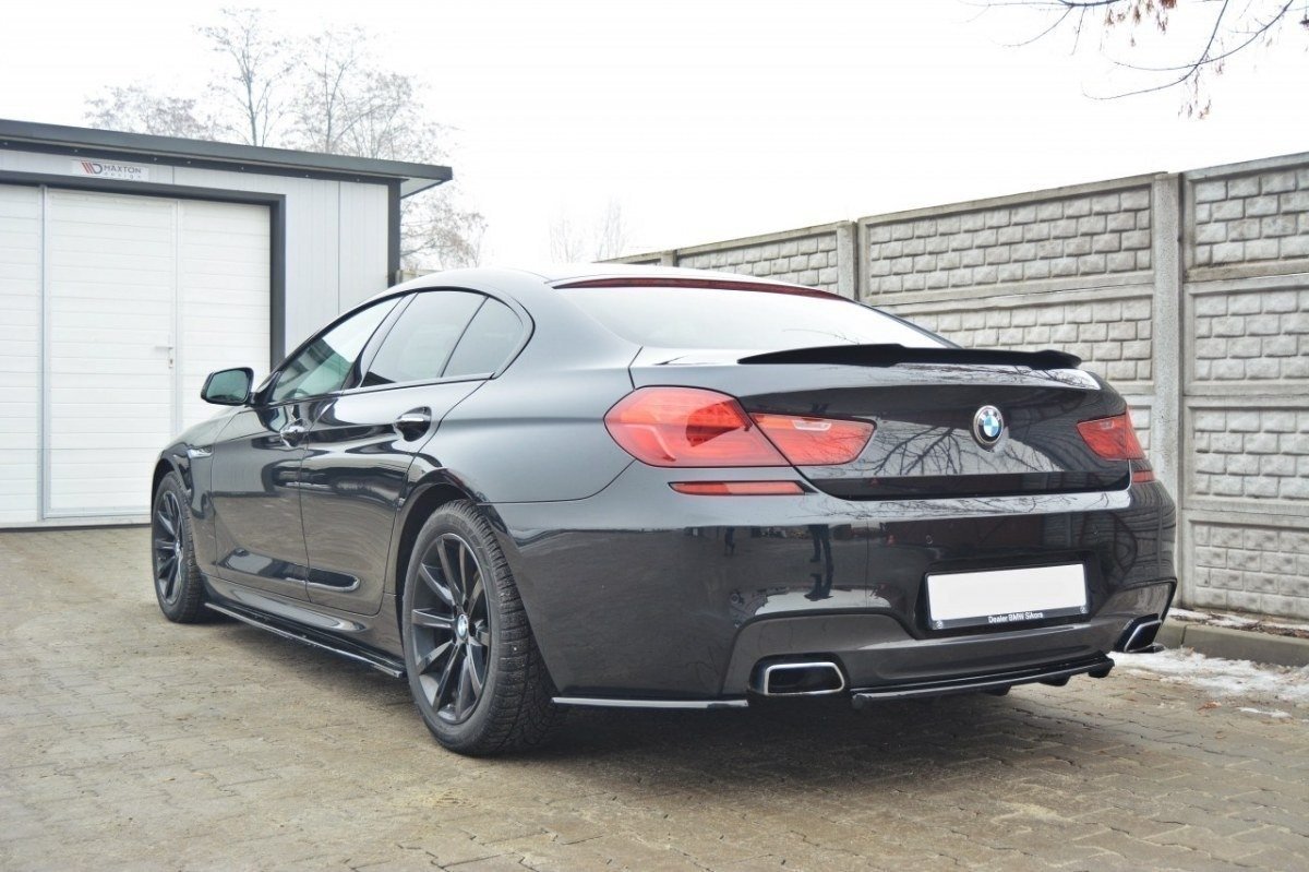 Splitter Trasero for BMW 6 Gran Coupé Mpack (with a vertical bar) - Imagen 3