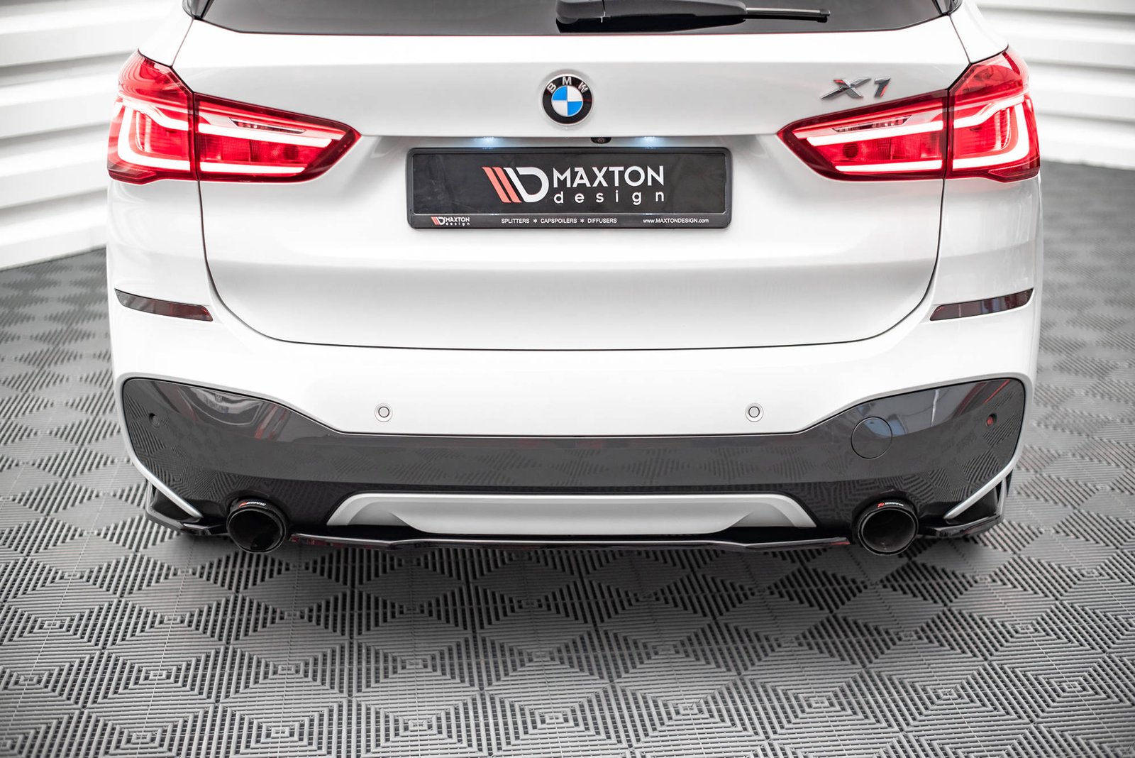 Splitter Trasero for BMW X1 M-Pack F48 / F48 Facelift