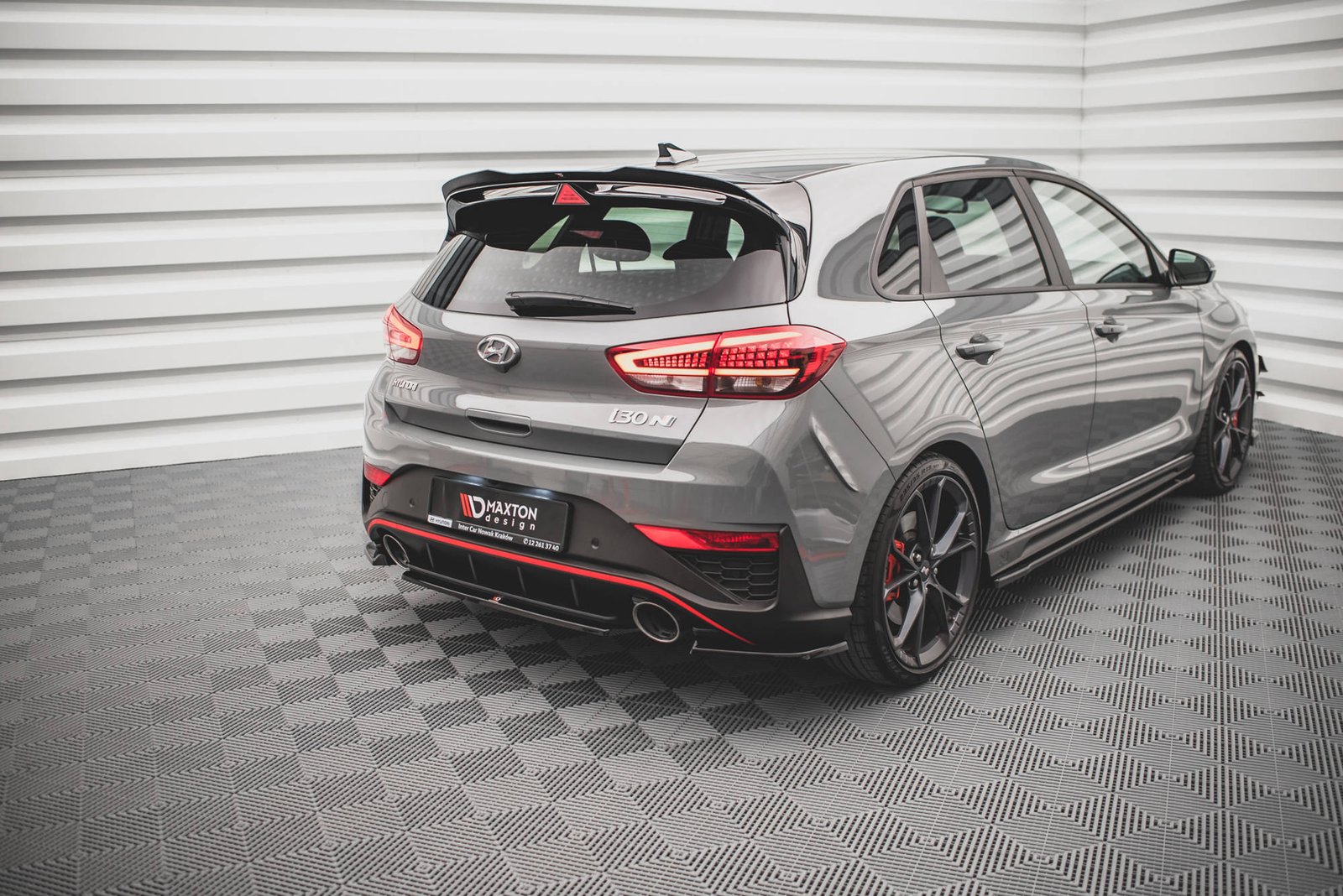 Splitter Trasero for Hyundai I30 N Hatchback Mk3 Facelift - Imagen 2