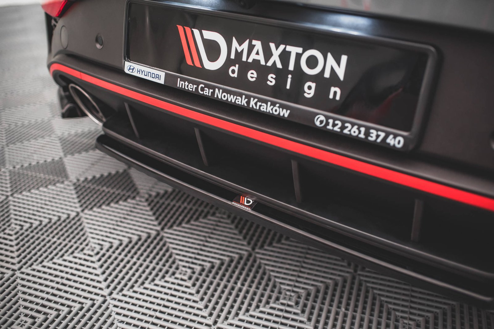 Splitter Trasero for Hyundai I30 N Hatchback Mk3 Facelift - Imagen 3