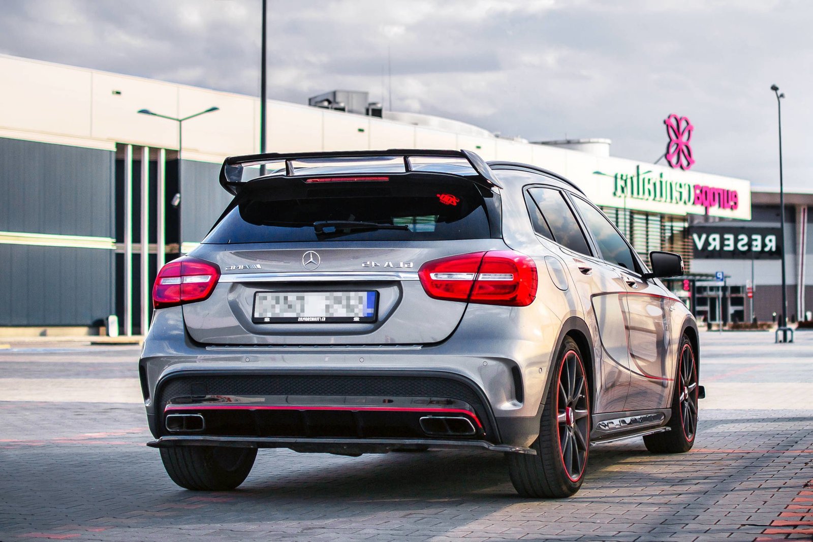 Splitter Trasero for Mercedes-Benz GLA 45 AMG - Imagen 2