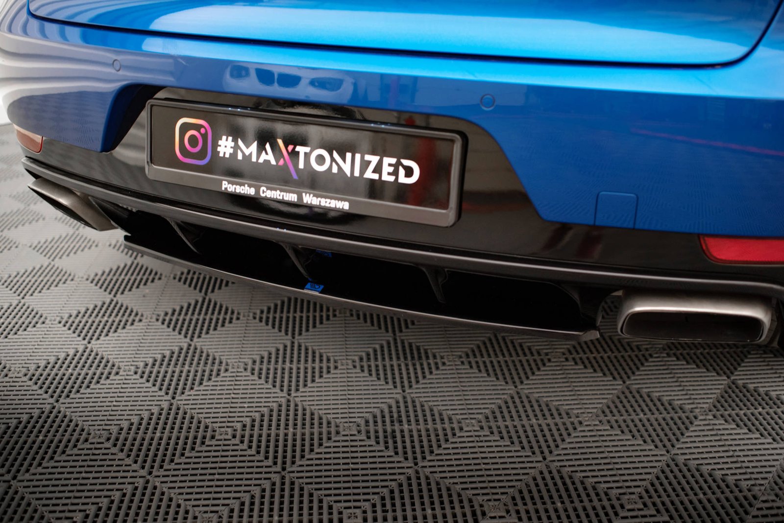 Splitter Trasero for Porsche Macan Mk1 - Imagen 2