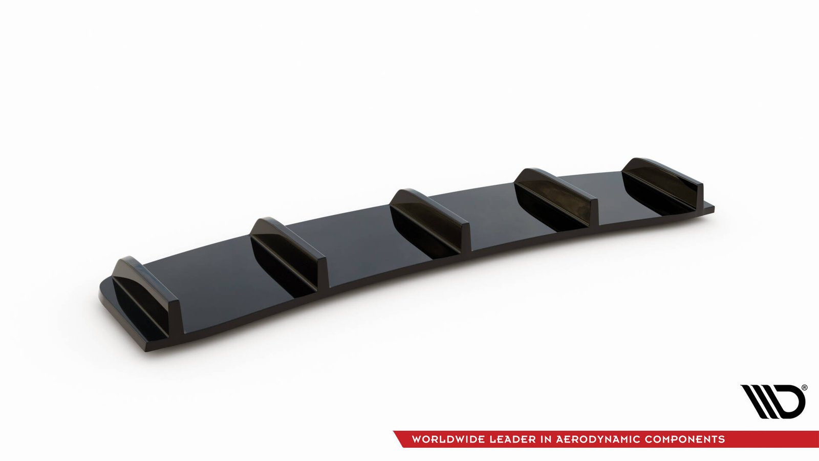 Splitter Trasero (with vertical bars) Audi A7 S-Line C7 Facelift - Imagen 5