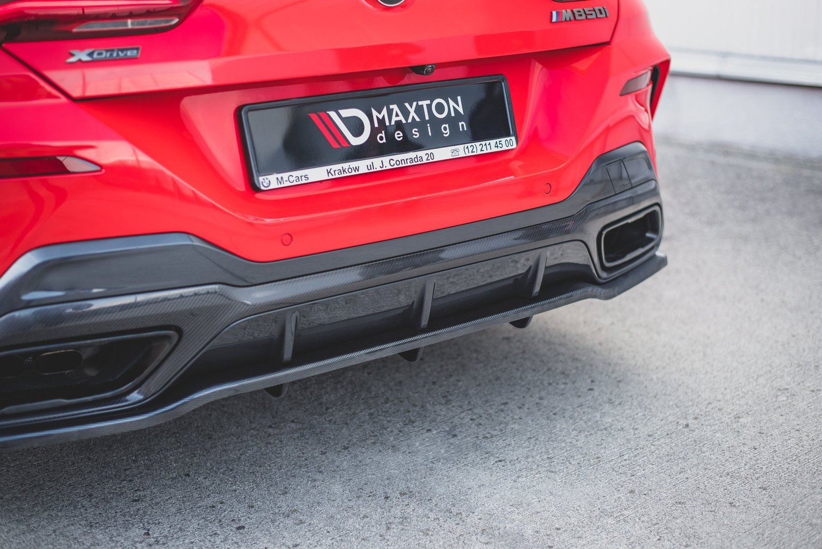 Splitter Trasero (with vertical bars) BMW 8 Coupe M-Pack G15 - Imagen 5