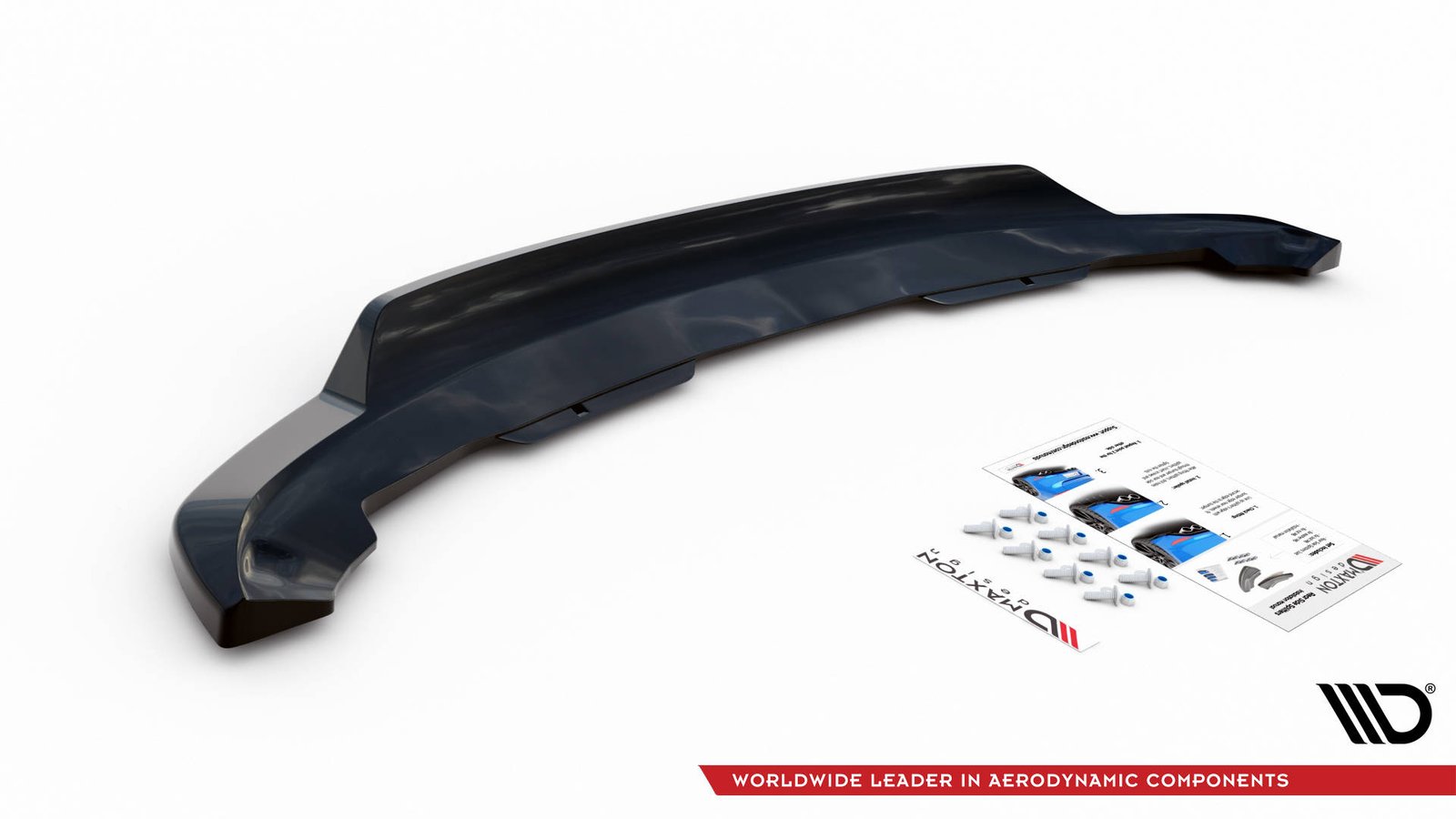 Splitter Trasero (with vertical bars) BMW i3 Mk1 Facelift - Imagen 5