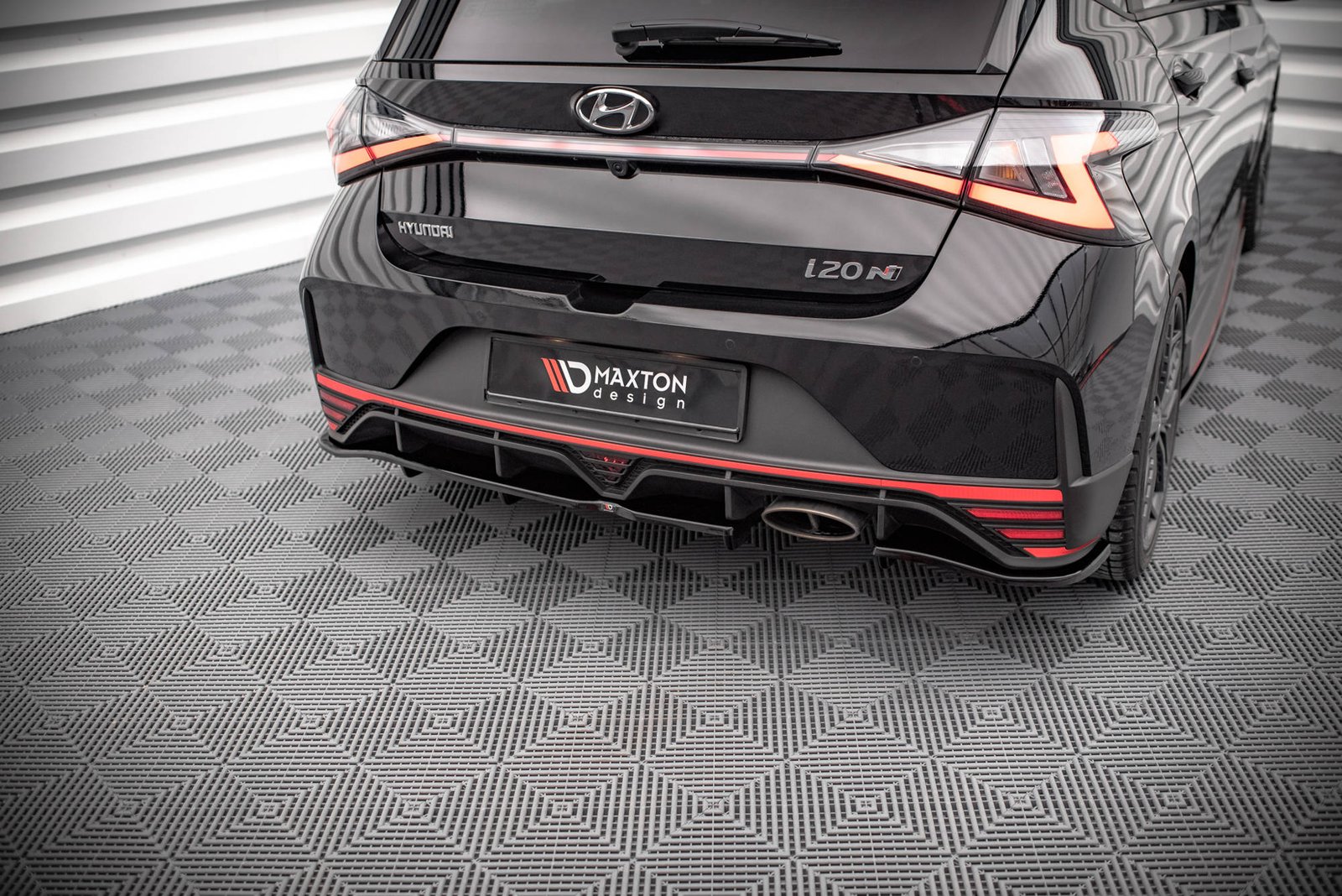 Splitter Trasero (with vertical bars) Hyundai I20 N Mk3