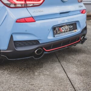 Splitter Trasero (with vertical bars) Hyundai I30 N Mk3 Hatchback