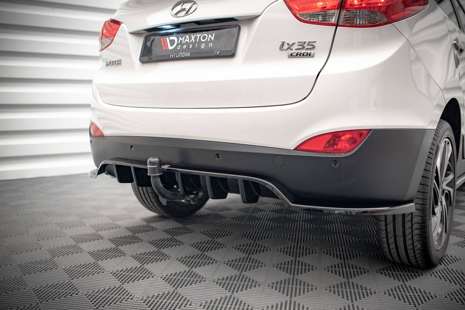 Splitter Trasero (with vertical bars) Hyundai ix35 Mk1