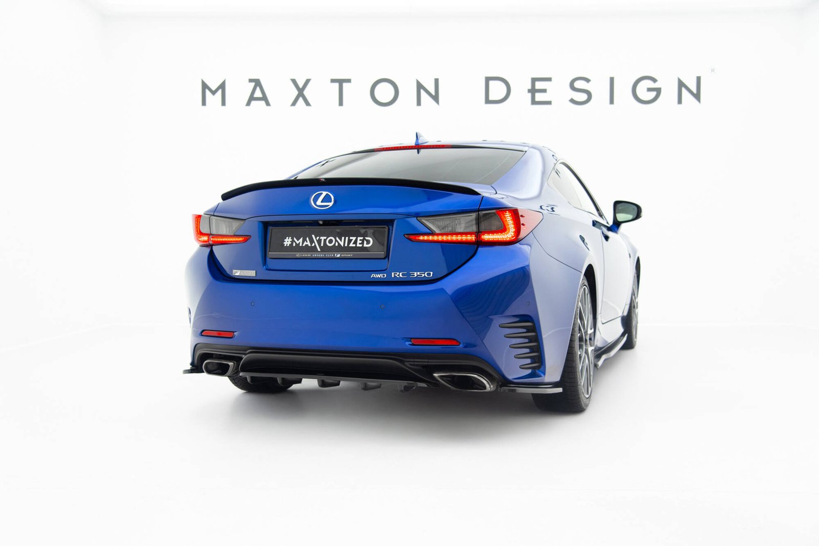 Splitter Trasero (with vertical bars) Lexus Rc Mk1 - Imagen 3