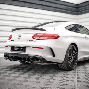 Splitter Trasero (with vertical bars) Mercedes-AMG C 63AMG Coupe AMG Aero Pack C205 Facelift