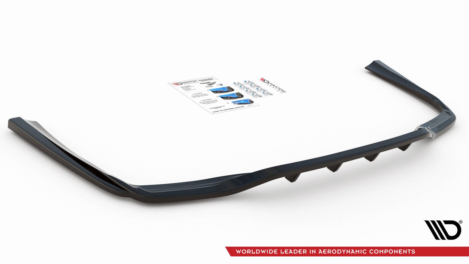 Splitter Trasero (with vertical bars) Mercedes-Benz C W205 - Imagen 3