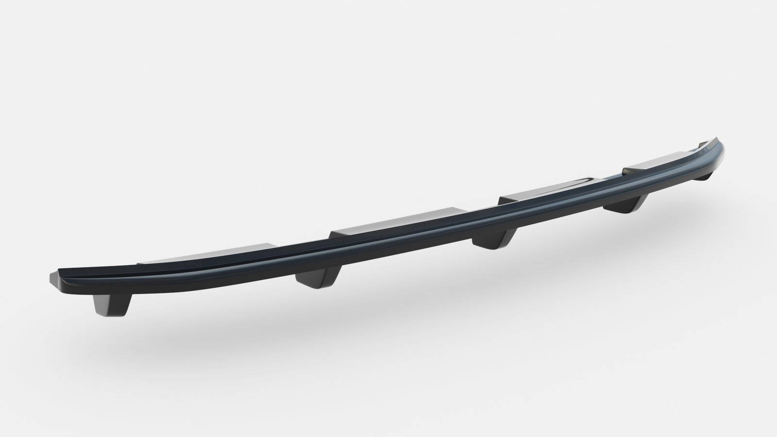 Splitter Trasero (with vertical bars) Mercedes-Benz CLS AMG-Line C218 - Imagen 4