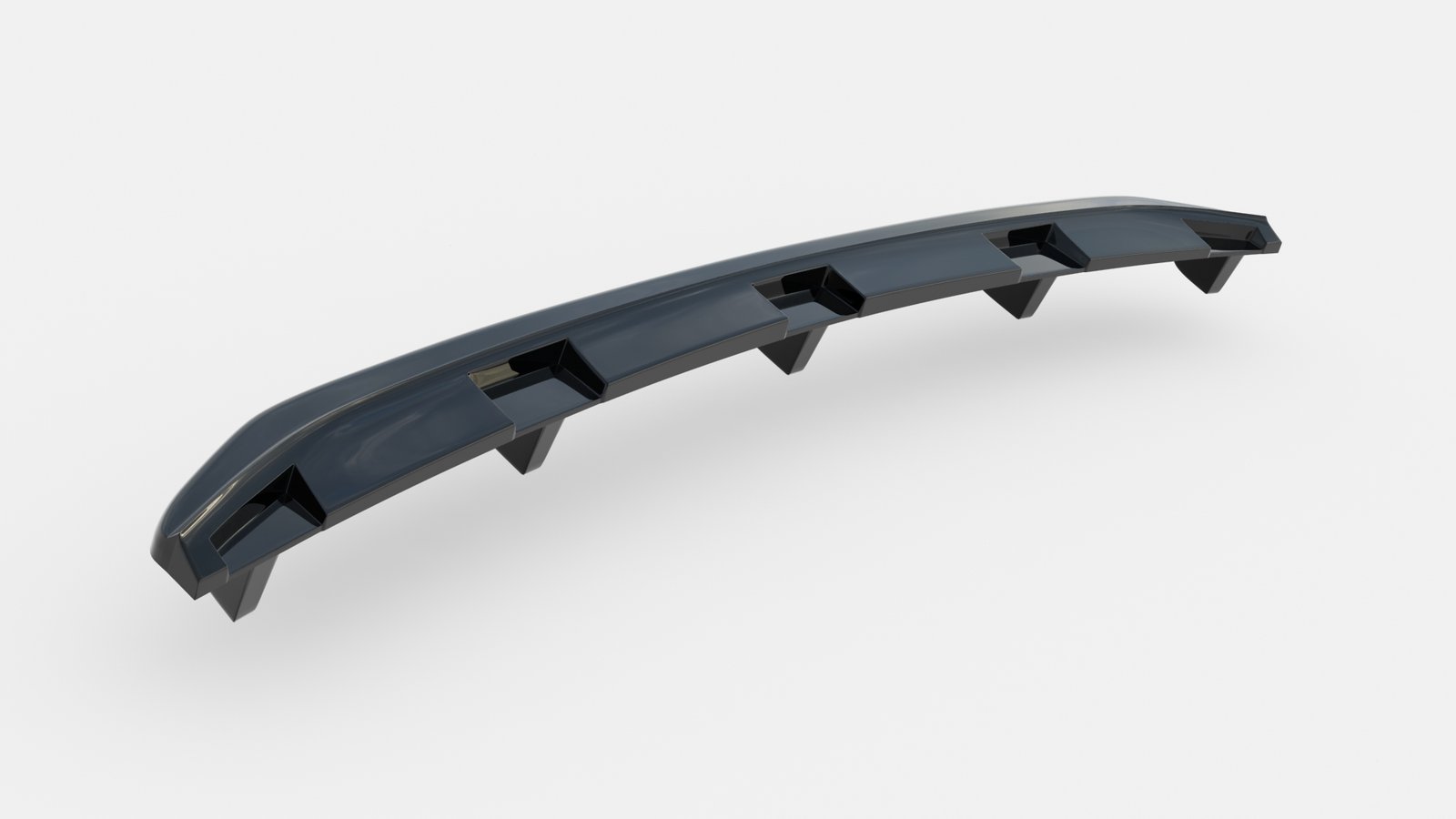 Splitter Trasero (with vertical bars) Mercedes-Benz CLS AMG-Line C218 - Imagen 5