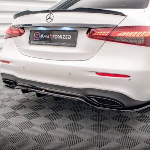 Splitter Trasero (with vertical bars) Mercedes-Benz E AMG-Line Sedan W213 Facelift