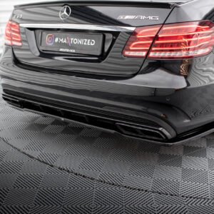 Splitter Trasero (with vertical bars) Mercedes-Benz E63 AMG Sedan W212 Facelift