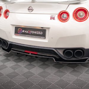 Splitter Trasero (with vertical bars) Nissan GTR R35 Facelift