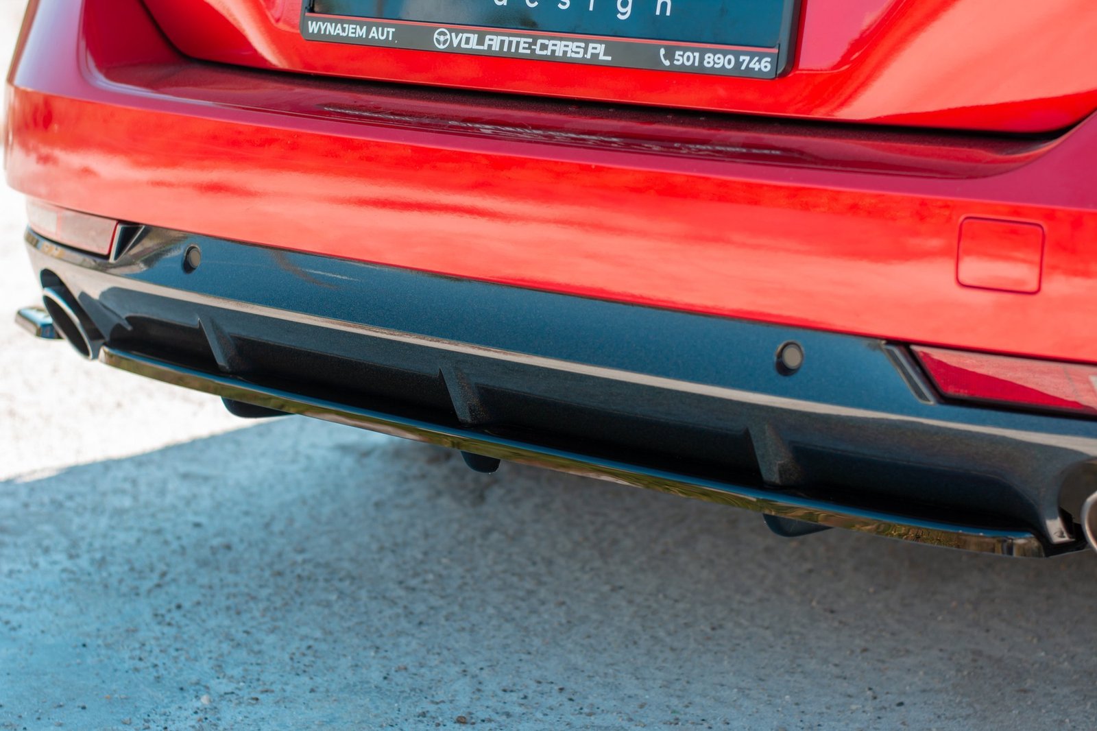 Splitter Trasero(with vertical bars) Peugeot 508 Petrol Mk2 - Imagen 3