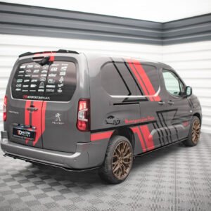 Splitter Trasero (with vertical bars) Peugeot Partner Long Mk3