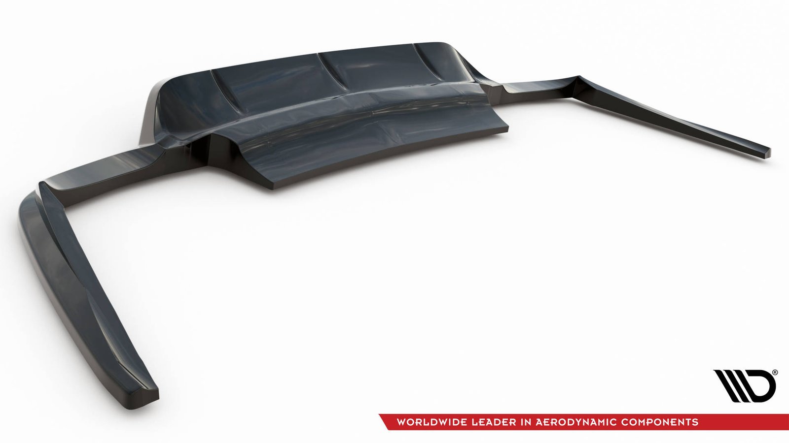 Splitter Trasero (with vertical bars) Porsche Panamera Turbo 970 - Imagen 7