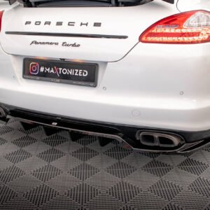 Splitter Trasero (with vertical bars) Porsche Panamera Turbo 970