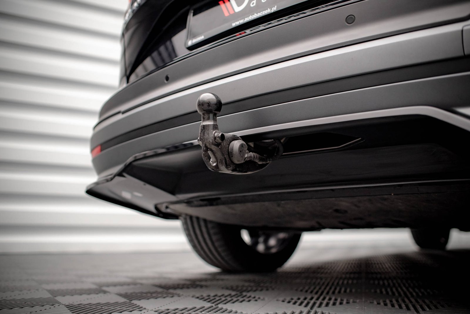 Splitter Trasero (with vertical bars) Skoda Enyaq iV - Imagen 2