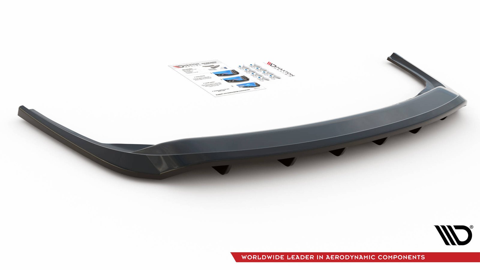Splitter Trasero (with vertical bars) Skoda Fabia Combi Mk3 Facelift - Imagen 4